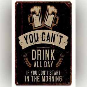 New Metal Sign (8x12”)